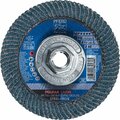 Pferd 67359 4-1/2in x 5/8-11 POLIFAN CURVE Flap Disc SGP Zirconia 40G Large Radius 67359-PFERD